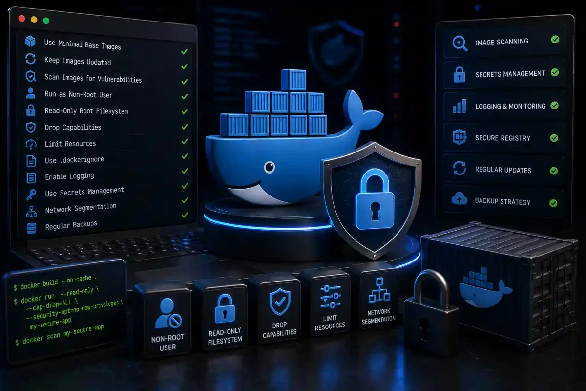 How to Secure Docker Containers: Hardening Guide 2026
