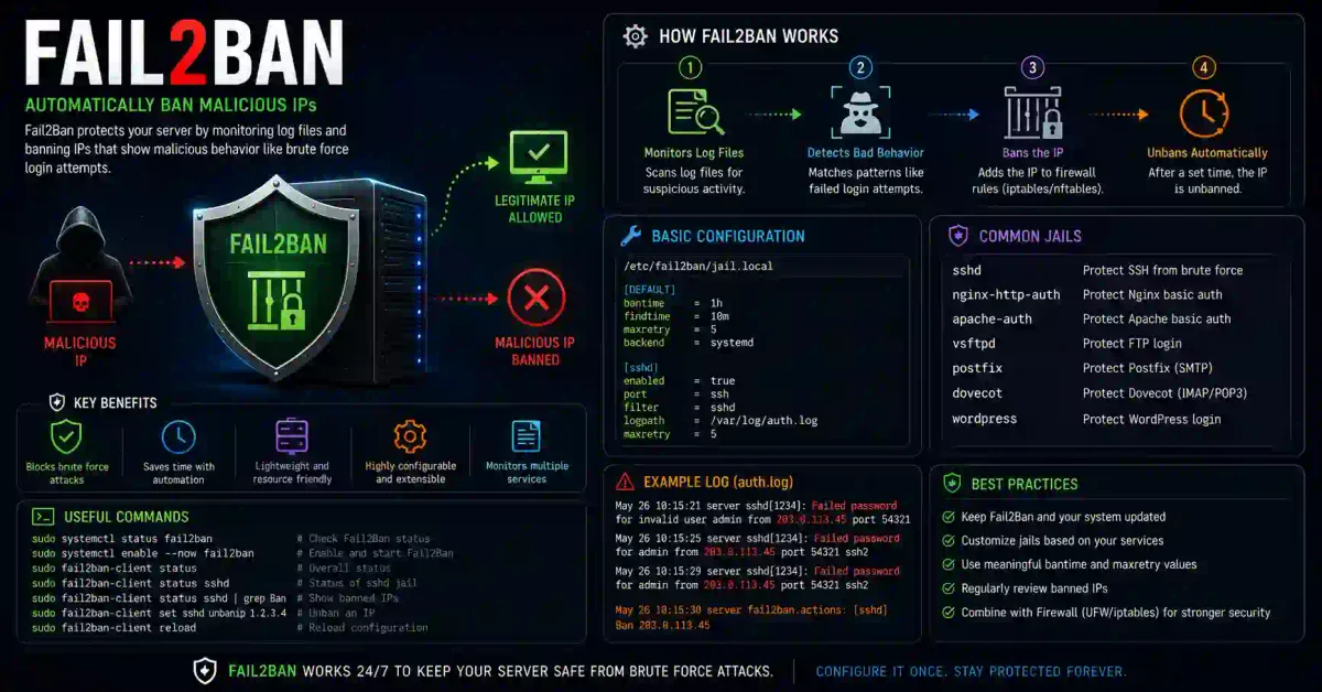 Fail2Ban Setup & Configuration: Complete Guide 2026