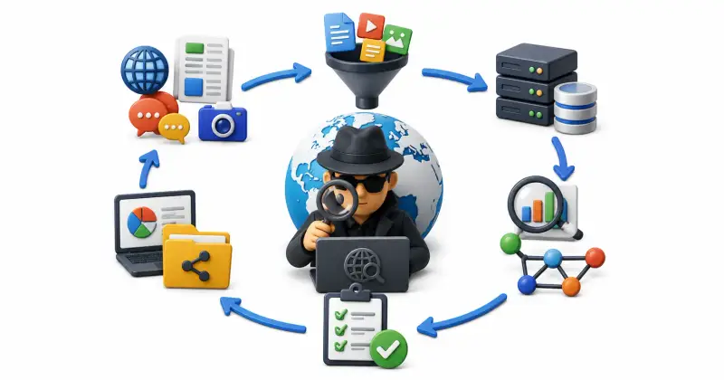 Cover image for How Open Source Intelligence Works: The Complete 2026 Intelligence Cycle