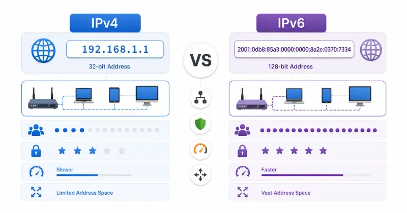 Cover image for IPv4 vs. IPv6 Explained: Why Do We Need Both in 2026?