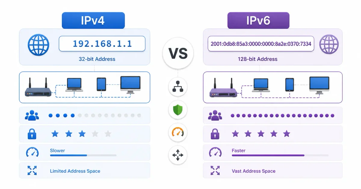 IPv4 vs. IPv6 Explained: Why Do We Need Both in 2026?