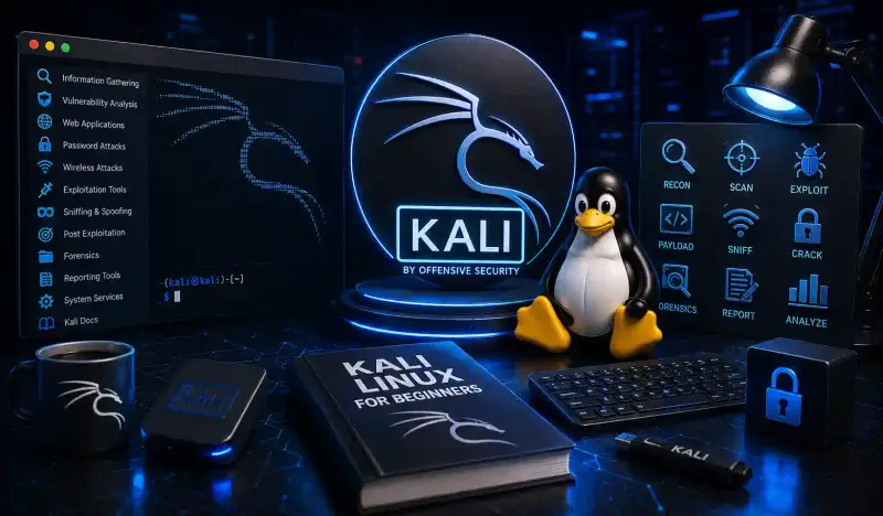 Cover image for Kali Linux for Beginners: The Ultimate 2026 Getting Started Guide