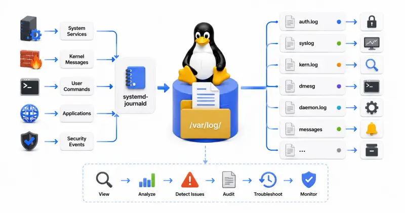 Cover image for Linux Logs Explained: Read System Logs in 2026
