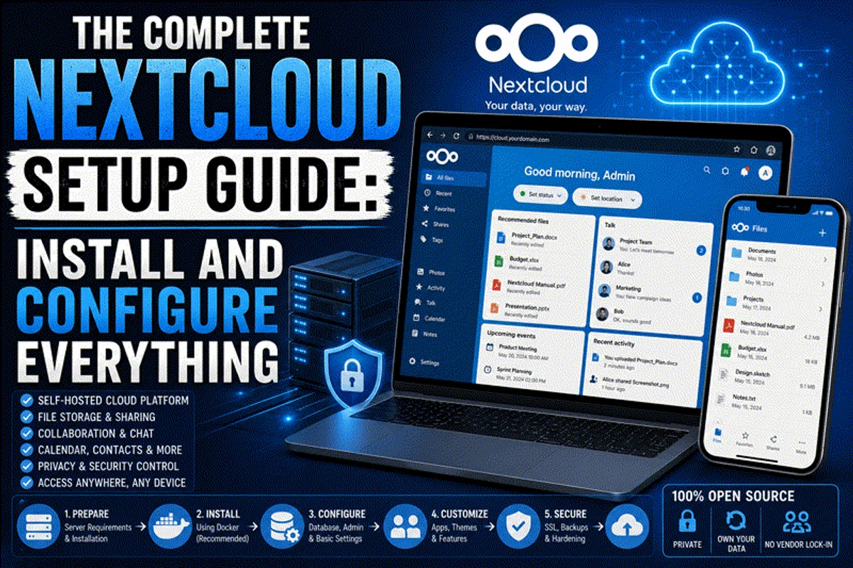 Nextcloud Complete Setup: Install & Configure Guide