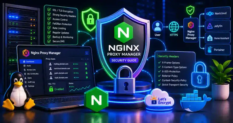 Cover image for Nginx Proxy Manager Security: The Ultimate 2026 Hardening Guide