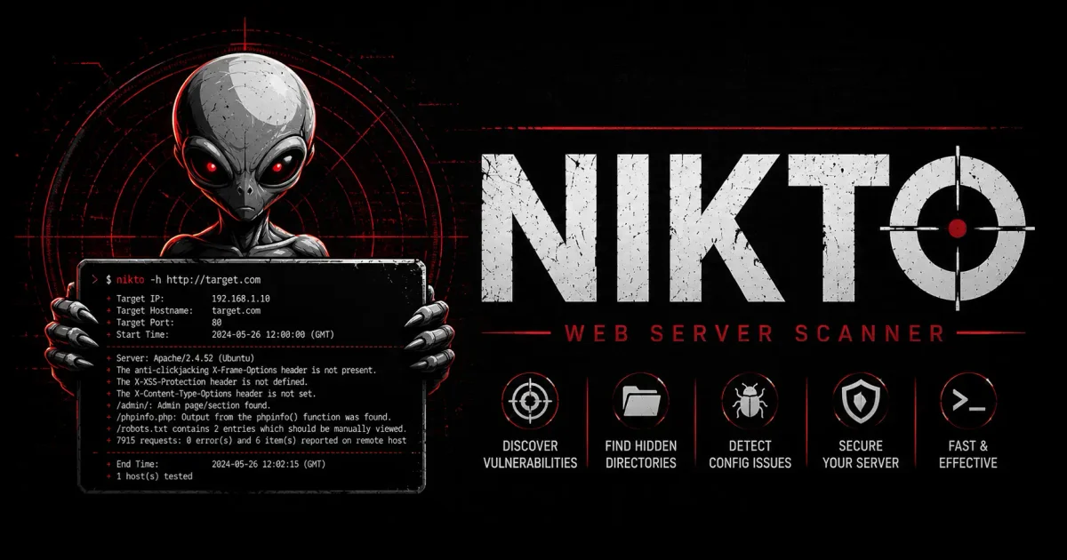 Nikto Web Vulnerability Scanner: 2026 Guide
