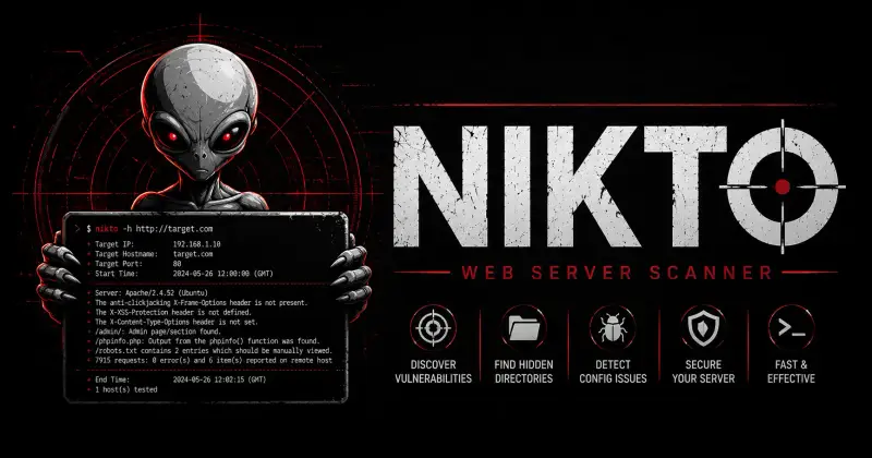 Cover image for Nikto Web Vulnerability Scanner: 2026 Guide