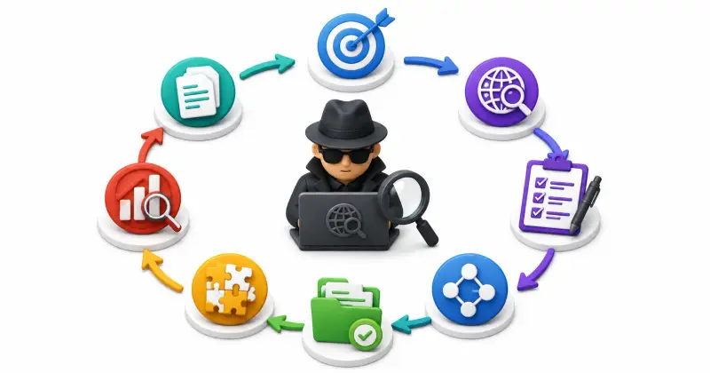 Cover image for Creating an OSINT Workflow for Investigations (2026 guide)