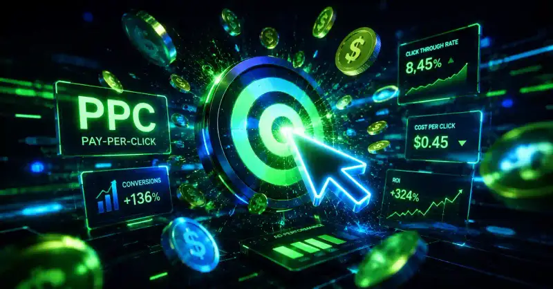 Cover image for Pay-Per-Click Advertising: Ultimate 2026 PPC Guide