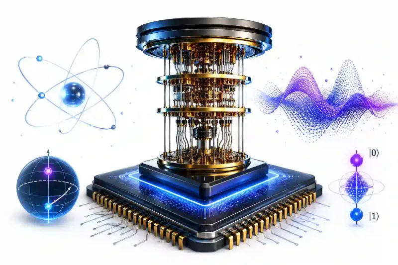 Cover image for Quantum Computing: The Complete Beginner’s Guide to the Future of Computing