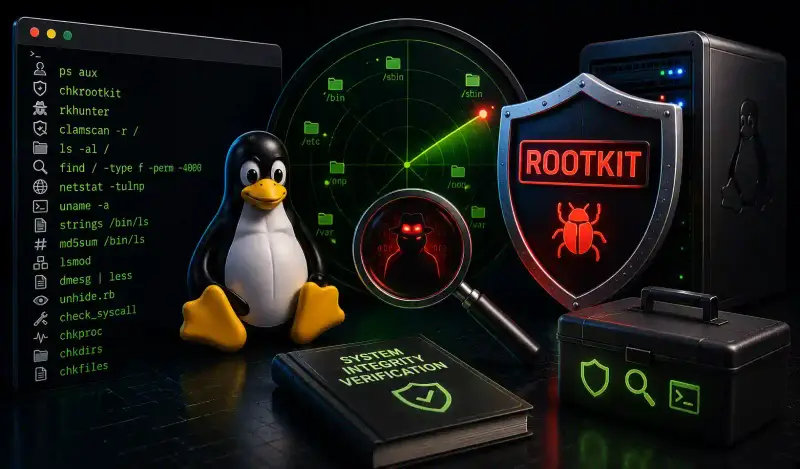 Cover image for How to Detect Rootkits on Linux: Complete 2026 Guide