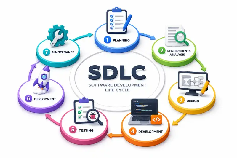 Cover image for Software Development Life Cycle (SDLC): Complete Beginner's Guide (2026)
