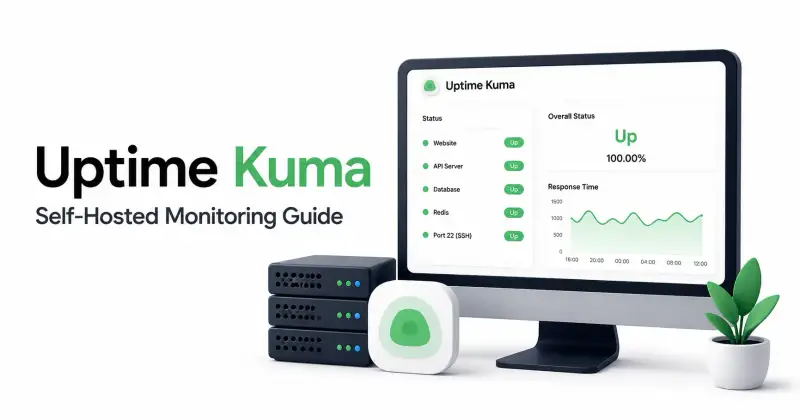 Cover image for Uptime Kuma Guide: Self-Hosted Uptime Monitoring & Status Pages