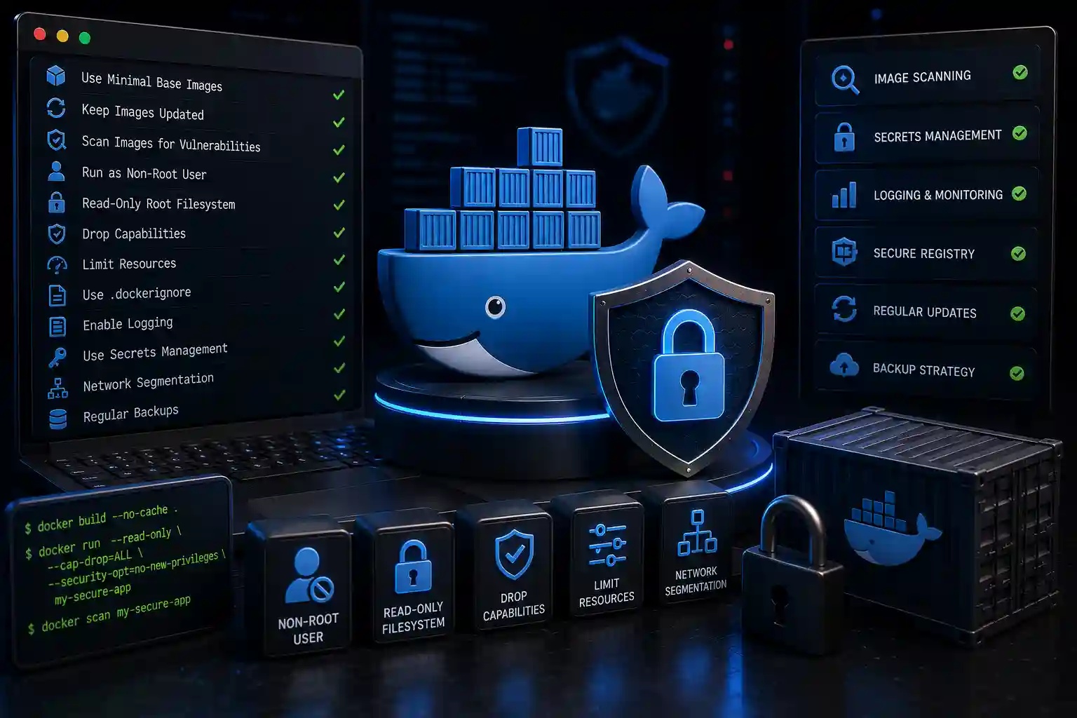 Cover image for How to Secure Docker Containers: Hardening Guide 2026