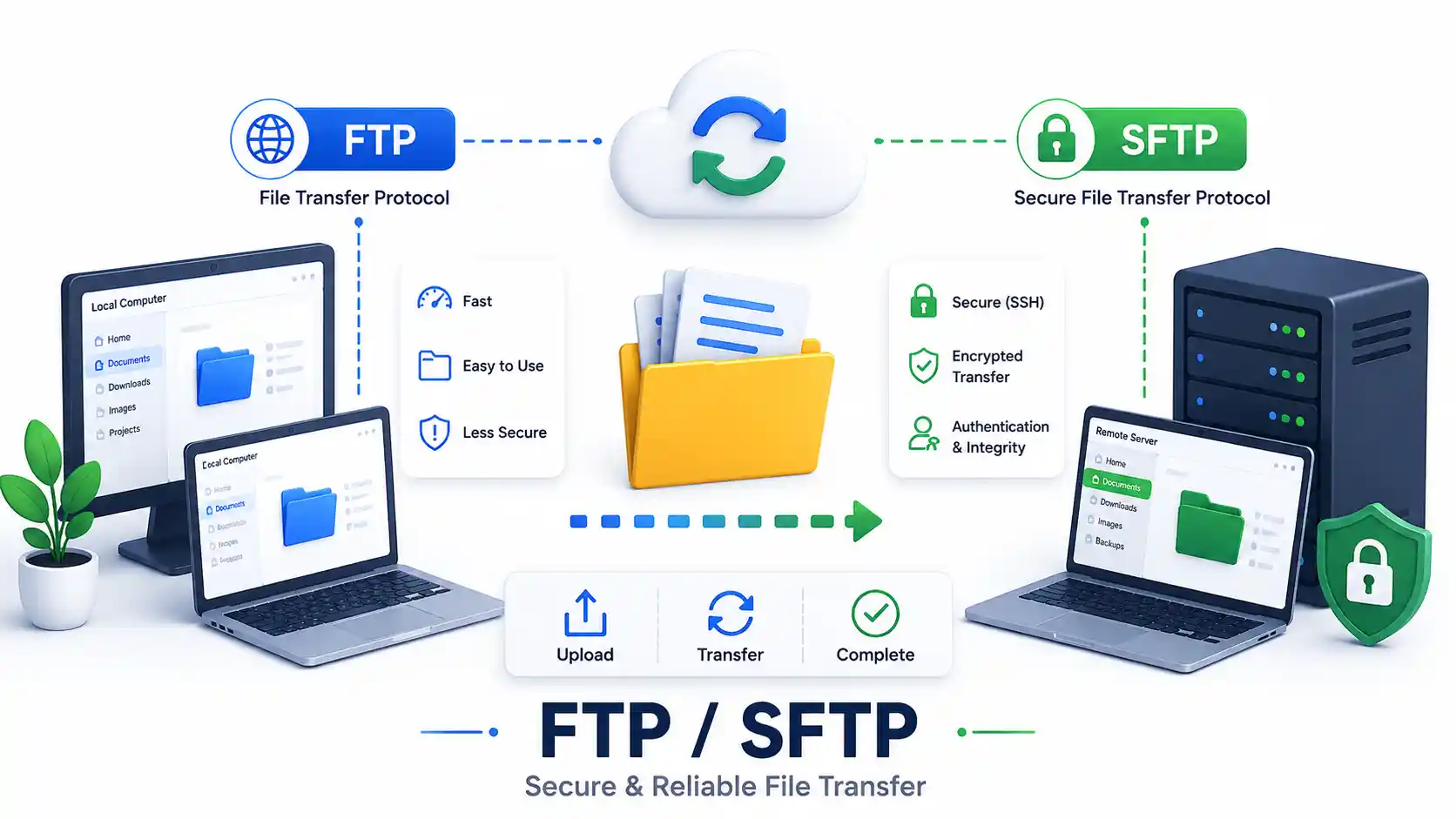 FTP vs SFTP: The Ultimate File Transfer Guide (2026)