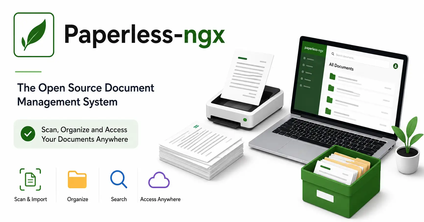 Cover image for Self-Host Paperless-ngx: The Ultimate Document Management Guide